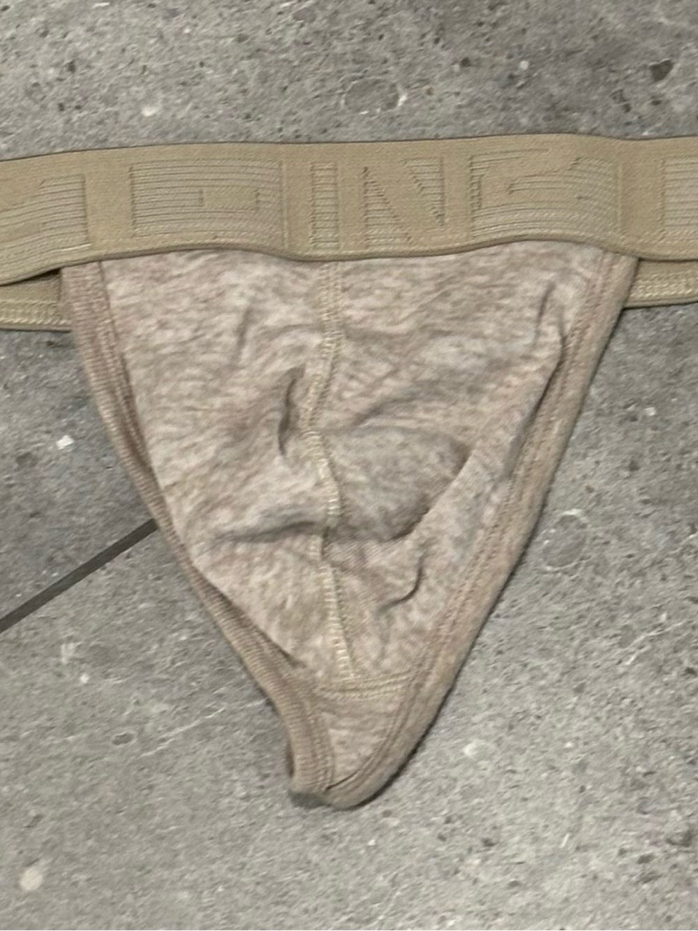 New Beige C-in2 Thong